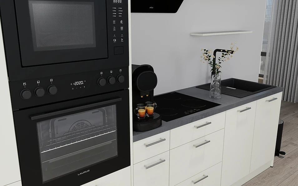 Nobilia SPA Küchenzeile 313 cm nobi smart Komfort KPS.MAX web 2