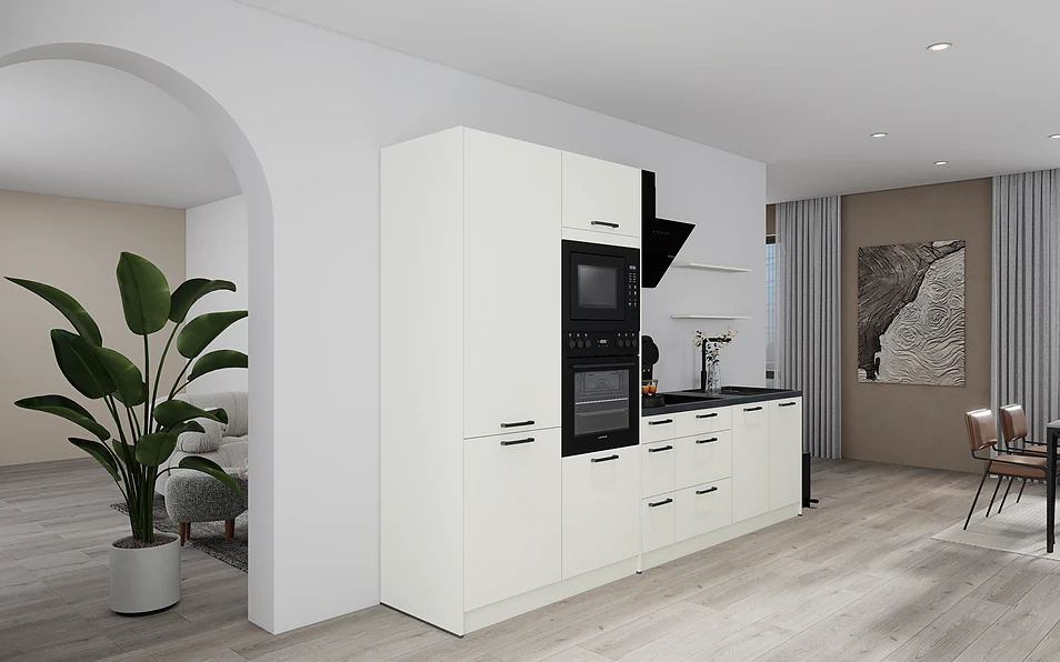 Nobilia SPA Küchenzeile 313 cm nobi smart Komfort KPS.MAX web 1
