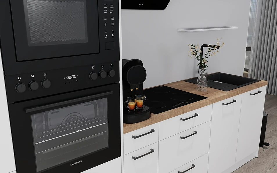 Nobilia SPA Kitchen unit 313 cm nobi smart Comfort Coohom 2
