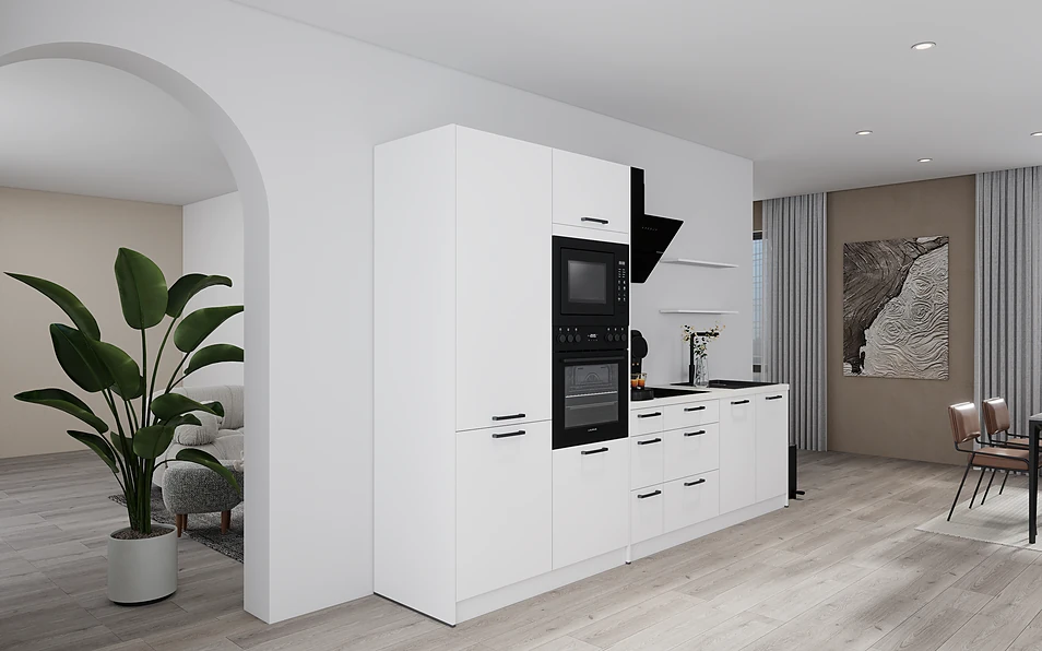 Nobilia SPA Küchenzeile 313 cm nobi smart Komfort KPS.MAX web 1
