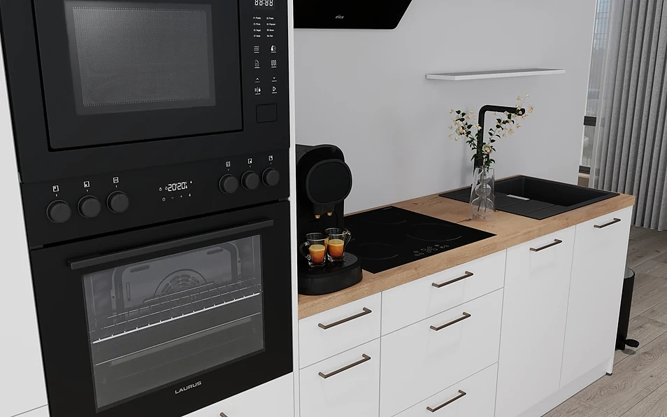 Nobilia SPA Cuisine linéaire 313 cm nobi smart Confort KPS.MAX web 2