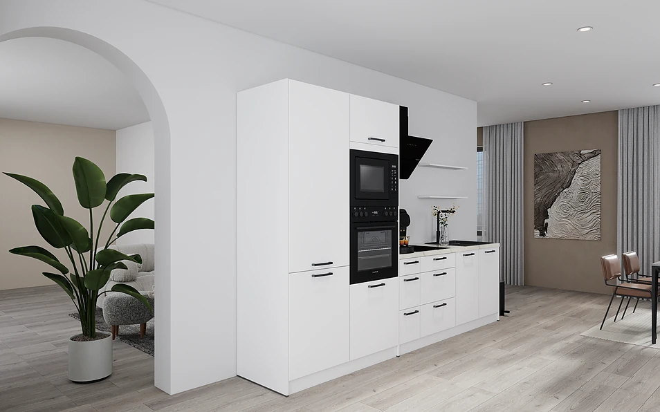 Nobilia SPA Küchenzeile 313 cm nobi smart Komfort KPS.MAX web 1
