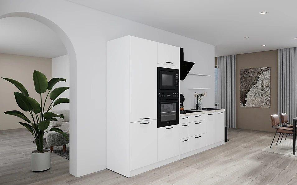 Nobilia SPA Kitchen unit 313 cm nobi smart Comfort Coohom 1