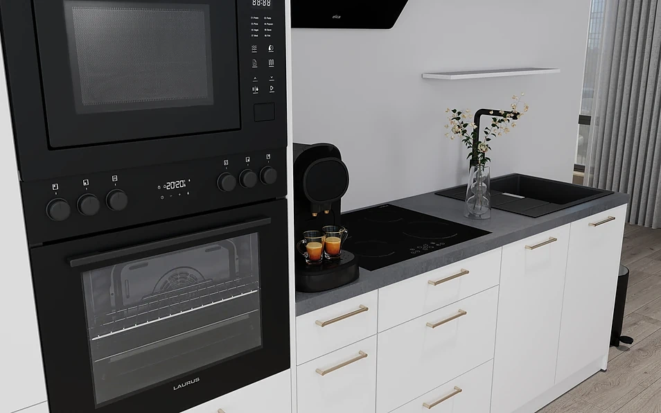 Nobilia SPA Kitchen unit 313 cm nobi smart Comfort KPS.MAX web 2