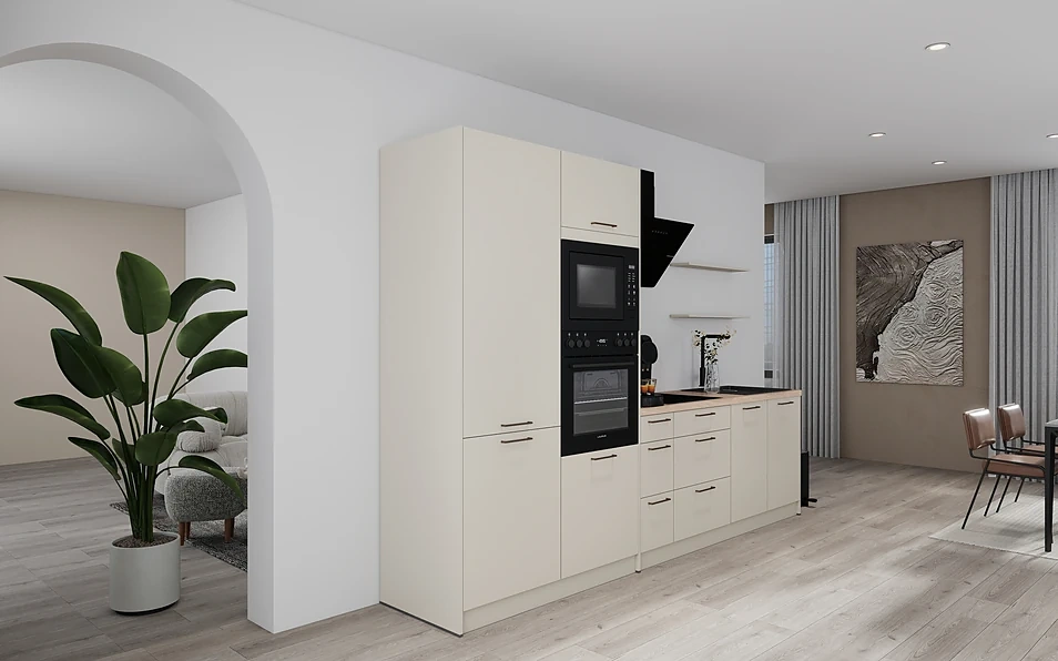 Nobilia SPA Küchenzeile 313 cm nobi smart Komfort KPS.MAX web 1