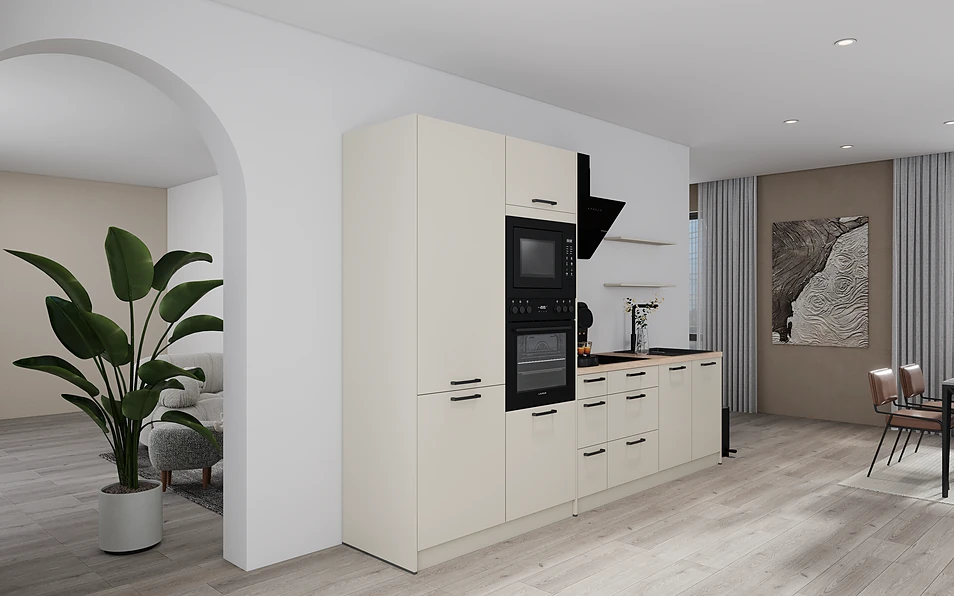 Nobilia SPA Küchenzeile 313 cm nobi smart Komfort KPS.MAX web 1