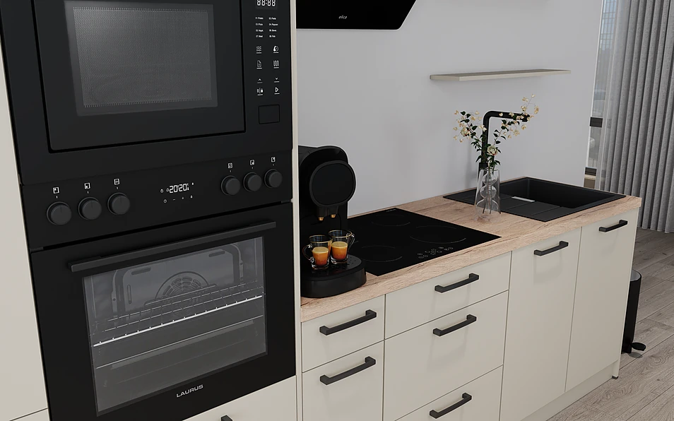 Nobilia SPA Küchenzeile 313 cm nobi smart Komfort KPS.MAX web 2