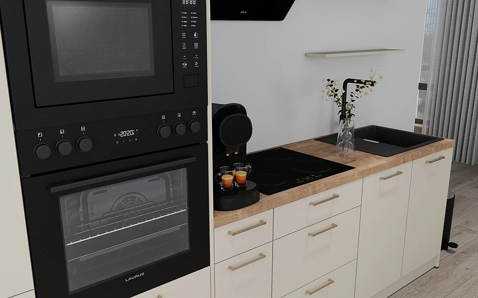 Nobilia SPA Kitchen unit 313 cm nobi smart Comfort Coohom 2