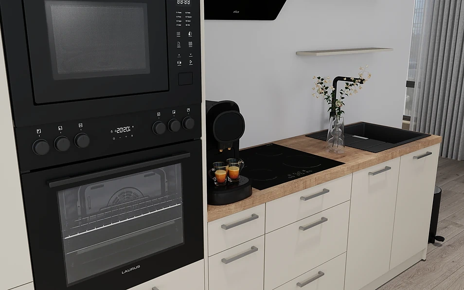 Nobilia SPA Kitchen unit 313 cm nobi smart Comfort Coohom 2