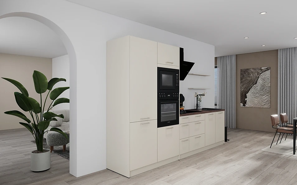 Nobilia SPA Küchenzeile 313 cm nobi smart Komfort Coohom 1