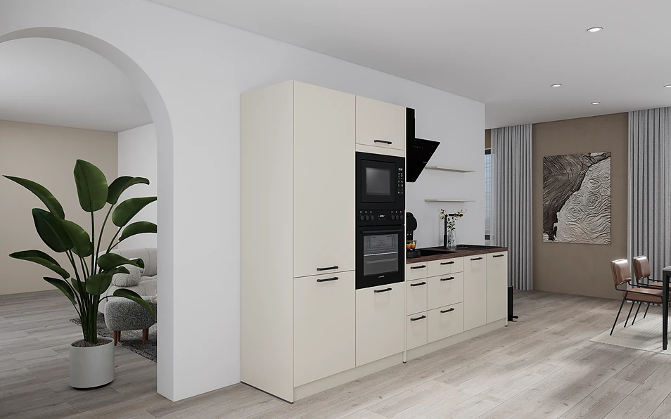 Nobilia SPA Kitchen unit 313 cm nobi smart Comfort Coohom 1