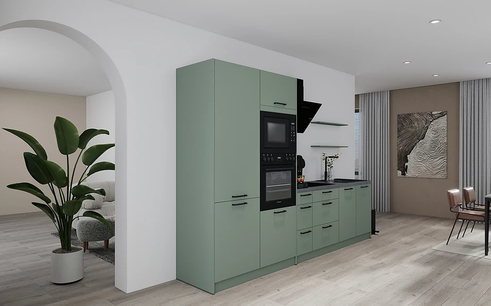 Nobilia SPA Kitchen unit 313 cm nobi smart Comfort Coohom 1