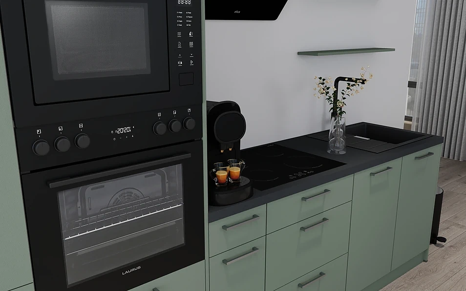 Nobilia SPA Kitchen unit 313 cm nobi smart Comfort Coohom 2