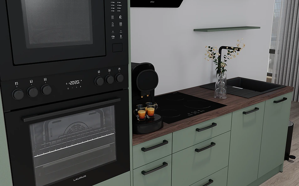 Nobilia SPA Kitchen unit 313 cm nobi smart Comfort Coohom 2
