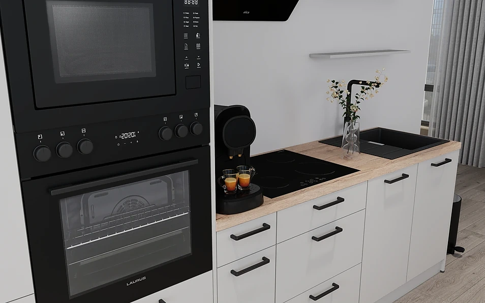 Nobilia SPA Cuisine linéaire 313 cm nobi smart Confort KPS.MAX web 2