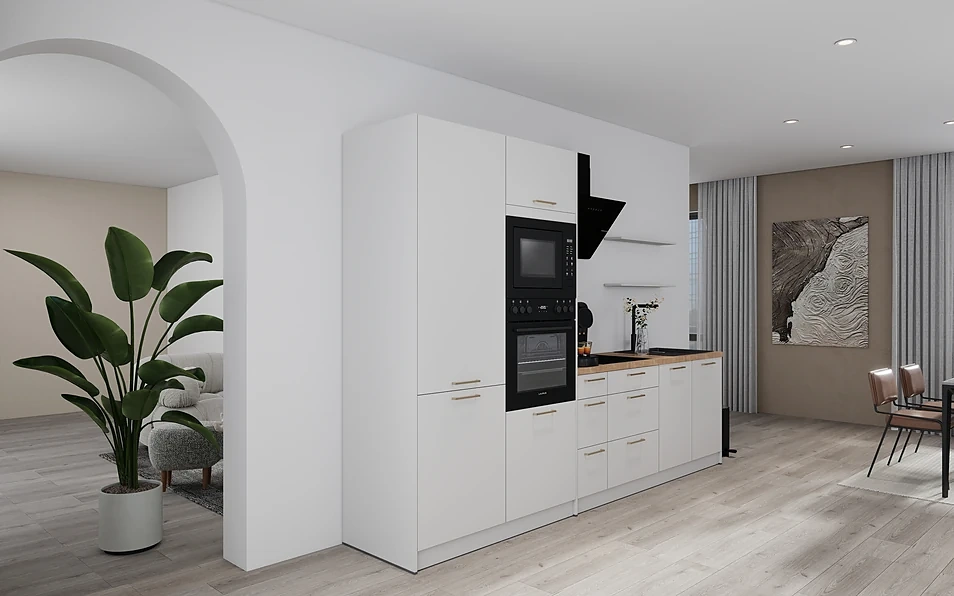 Nobilia SPA Küchenzeile 313 cm nobi smart Komfort KPS.MAX web 1