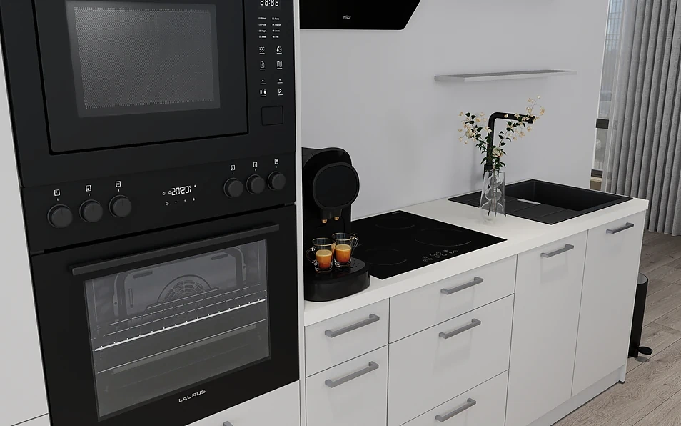 Nobilia SPA Küchenzeile 313 cm nobi smart Komfort KPS.MAX web 2