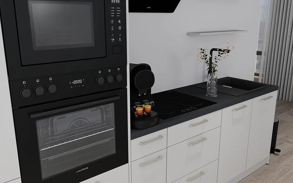 Nobilia SPA Kitchen unit 313 cm nobi smart Comfort Coohom 2