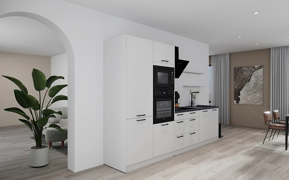 Nobilia SPA Küchenzeile 313 cm nobi smart Komfort KPS.MAX web 1