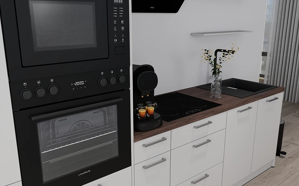 Nobilia SPA Cuisine linéaire 313 cm nobi smart Confort KPS.MAX web 2