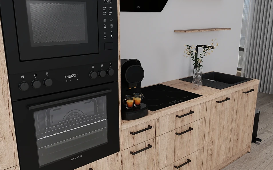 Nobilia SPA Kitchen unit 313 cm nobi smart Comfort KPS.MAX web 2