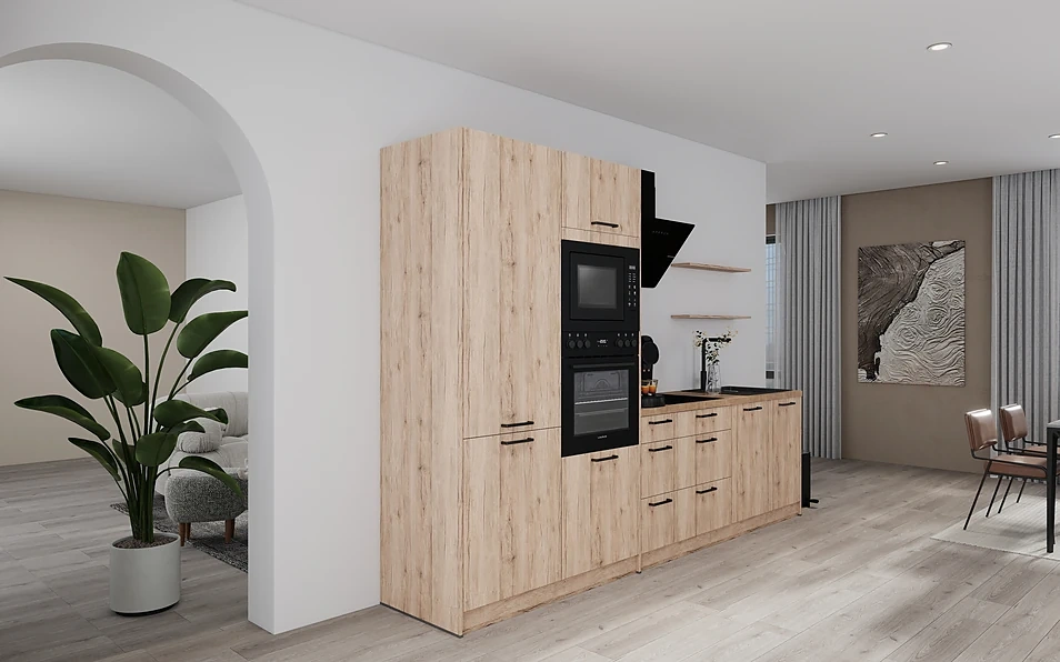 Nobilia SPA Kitchen unit 313 cm nobi smart Comfort Coohom 1