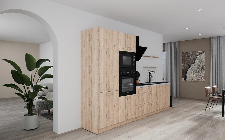 Nobilia SPA Kitchen unit 313 cm nobi smart Comfort Coohom 1