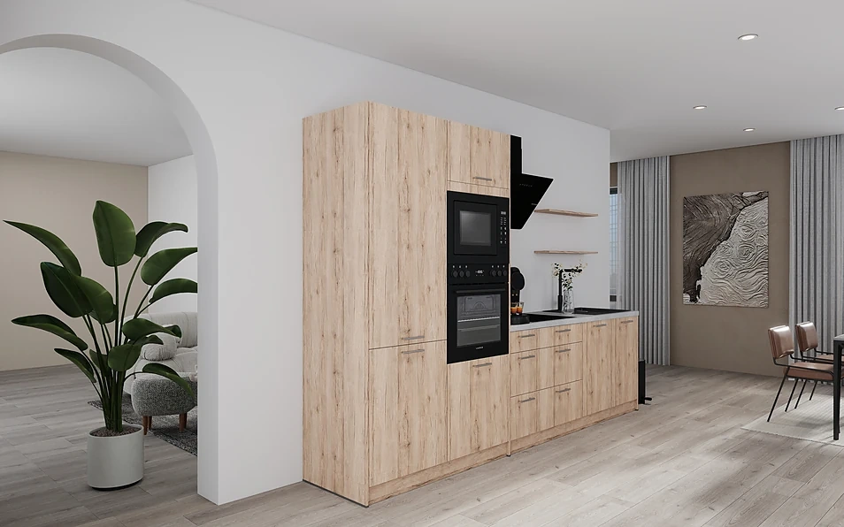 Nobilia SPA Kitchen unit 313 cm nobi smart Comfort Coohom 1