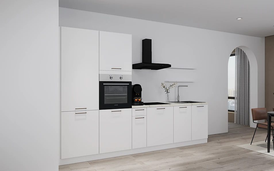 Nobilia SPA Küchenzeile 315 cm nobi smart Basis Coohom 1