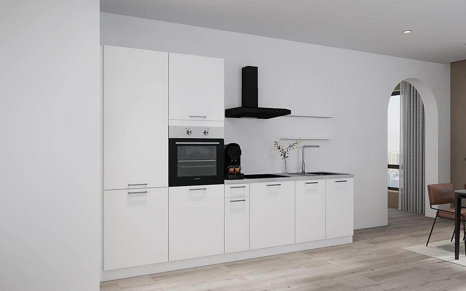 Nobilia SPA Küchenzeile 315 cm nobi smart Basis Coohom 1