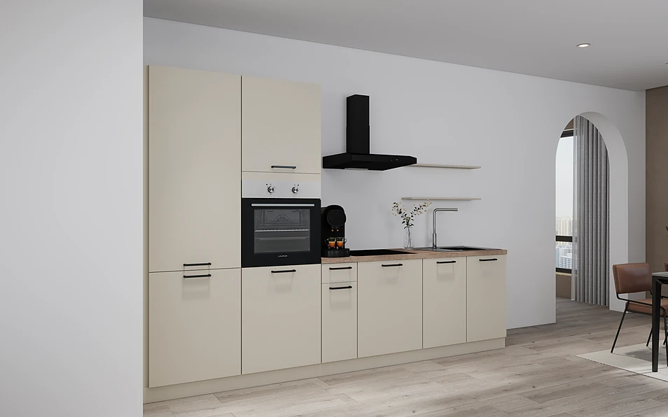 Nobilia SPA Küchenzeile 315 cm nobi smart Basis Coohom 1