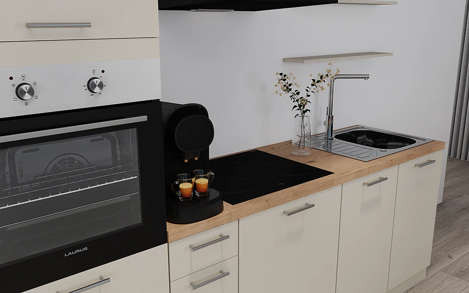 Nobilia SPA Küchenzeile 315 cm nobi smart Basis KPS.MAX web 2