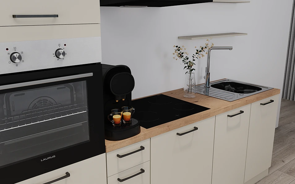 Nobilia SPA Küchenzeile 315 cm nobi smart Basis KPS.MAX web 2