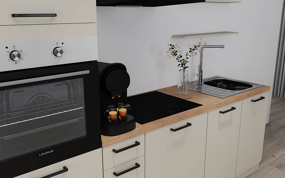 Nobilia SPA Küchenzeile 315 cm nobi smart Basis KPS.MAX web 2