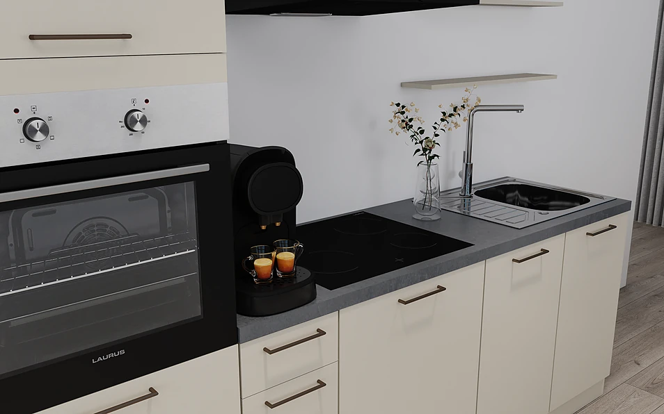Nobilia SPA Cuisine linéaire 315 cm nobi smart Base KPS.MAX web 2