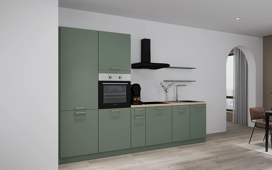 Nobilia SPA Cuisine linéaire 315 cm nobi smart Base Coohom 1