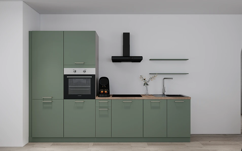 Nobilia SPA Küchenzeile 315 cm nobi smart Basis Coohom 0