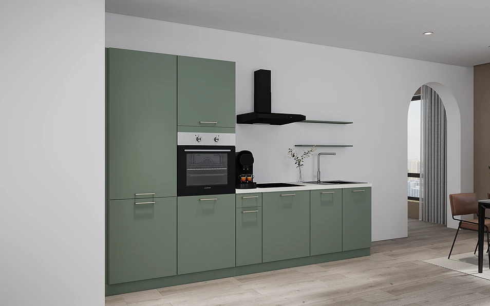 Nobilia SPA Cuisine linéaire 315 cm nobi smart Base Coohom 1