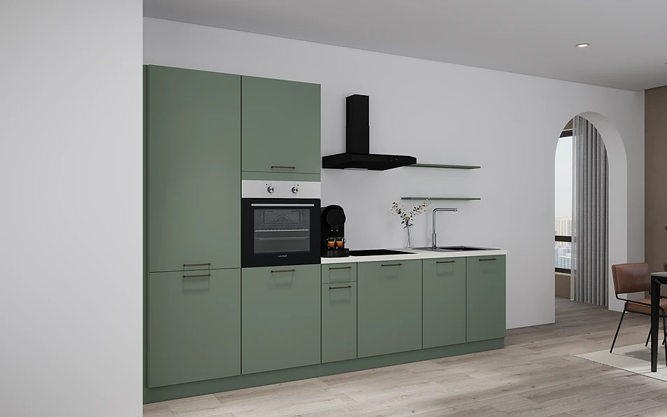 Nobilia SPA Küchenzeile 315 cm nobi smart Basis Coohom 1