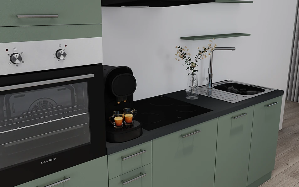 Nobilia SPA Kitchen unit 315 cm nobi smart Basic Coohom 2