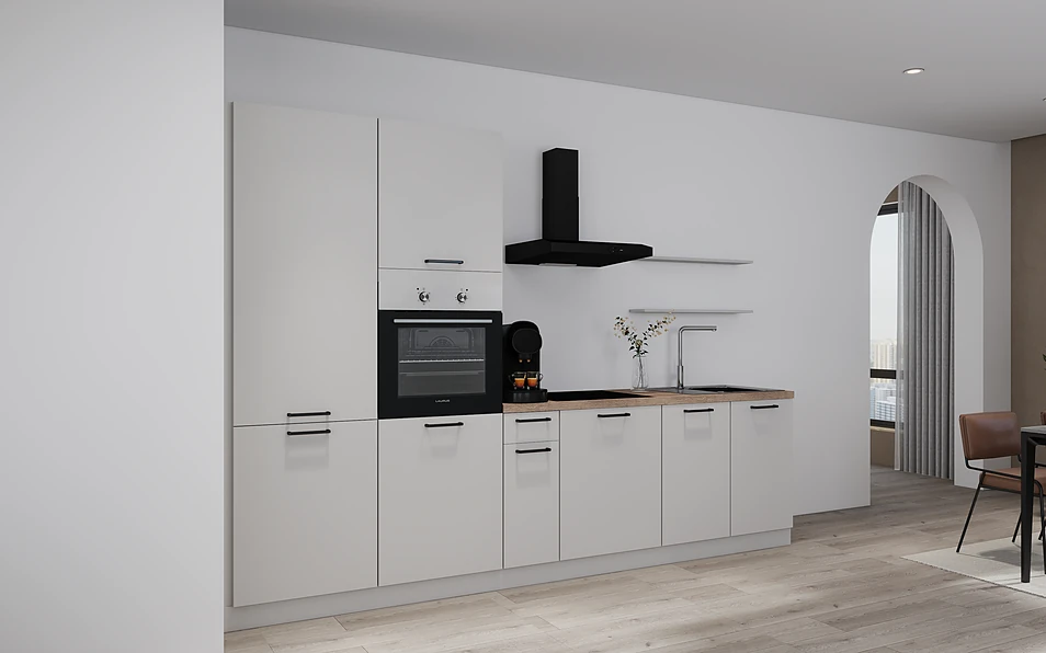 Nobilia SPA Küchenzeile 315 cm nobi smart Basis KPS.MAX web 1