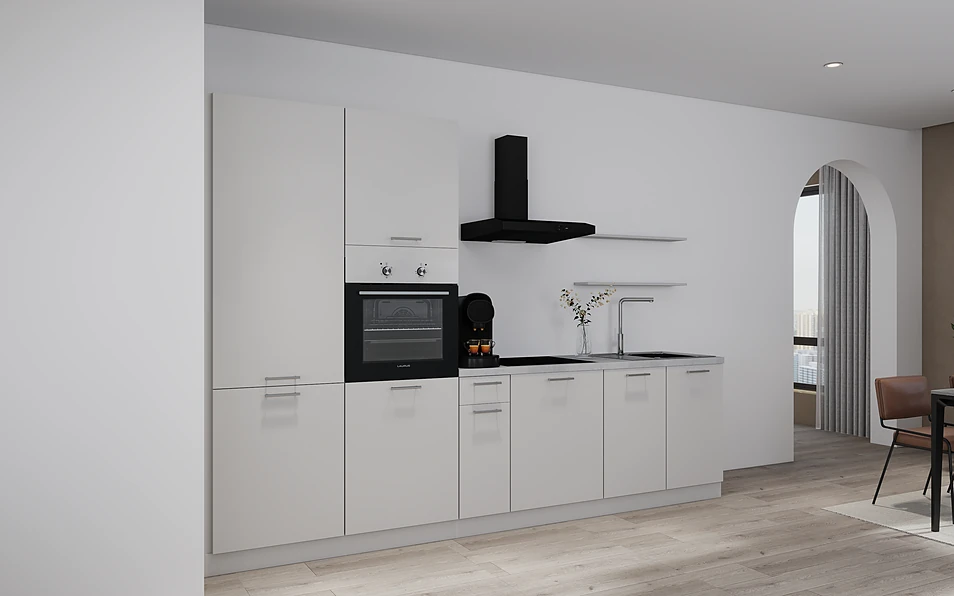 Nobilia SPA Küchenzeile 315 cm nobi smart Basis Coohom 1