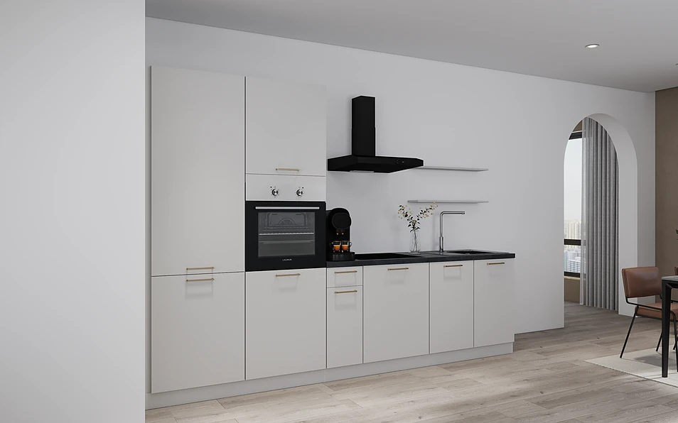 Nobilia SPA Küchenzeile 315 cm nobi smart Basis Coohom 1