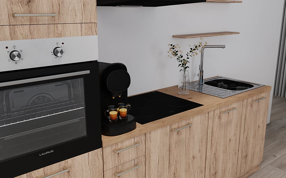 Nobilia SPA Küchenzeile 315 cm nobi smart Basis KPS.MAX web 2