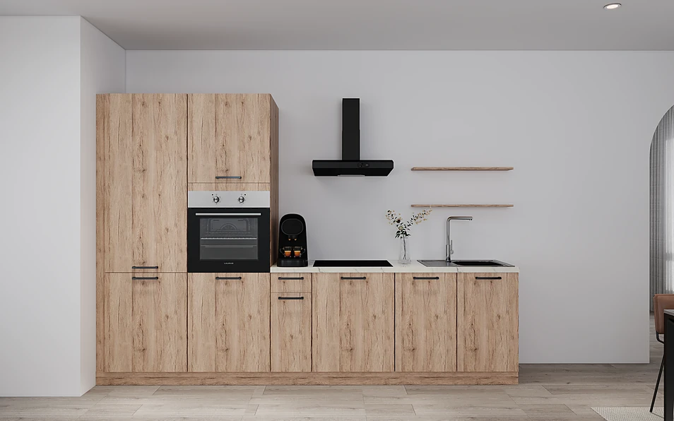 Nobilia SPA Küchenzeile 315 cm nobi smart Basis Coohom 0