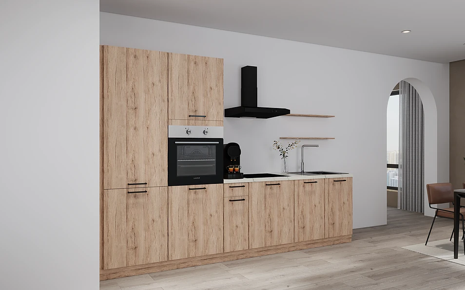 Nobilia SPA Küchenzeile 315 cm nobi smart Basis KPS.MAX web 1