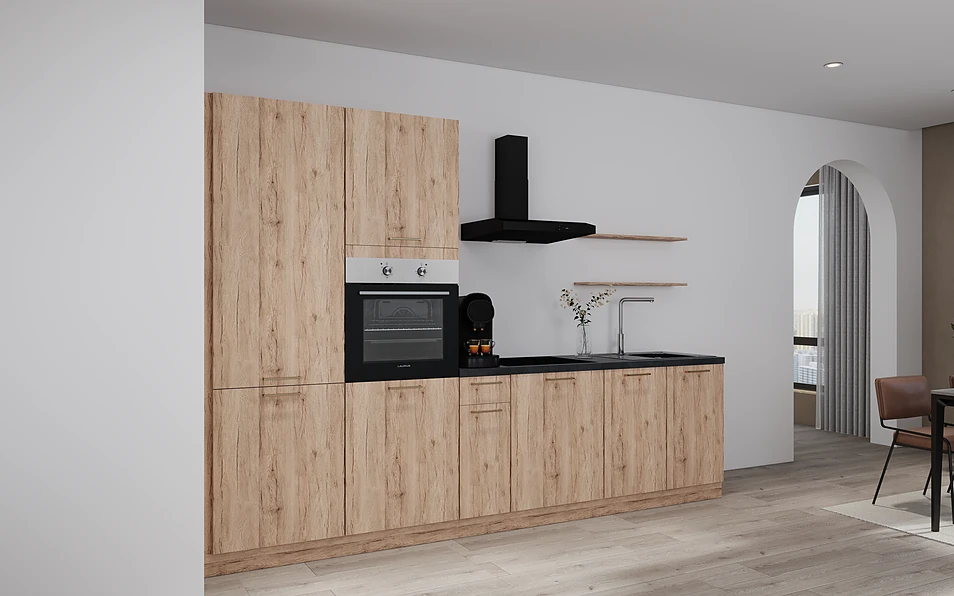 Nobilia SPA Küchenzeile 315 cm nobi smart Basis Coohom 1