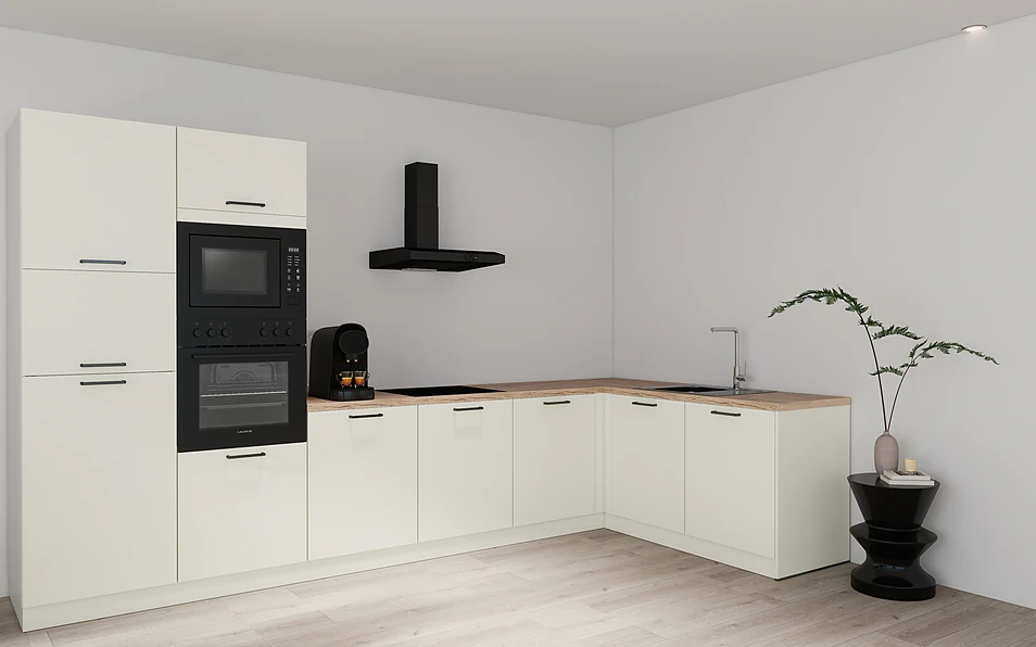 Nobilia SPA Hoekkeuken 365 cm x 185 cm nobi smart Basis Coohom 1