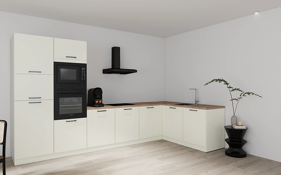 Nobilia SPA Eckküche 365 cm x 185 cm nobi smart Basis KPS.MAX web 1