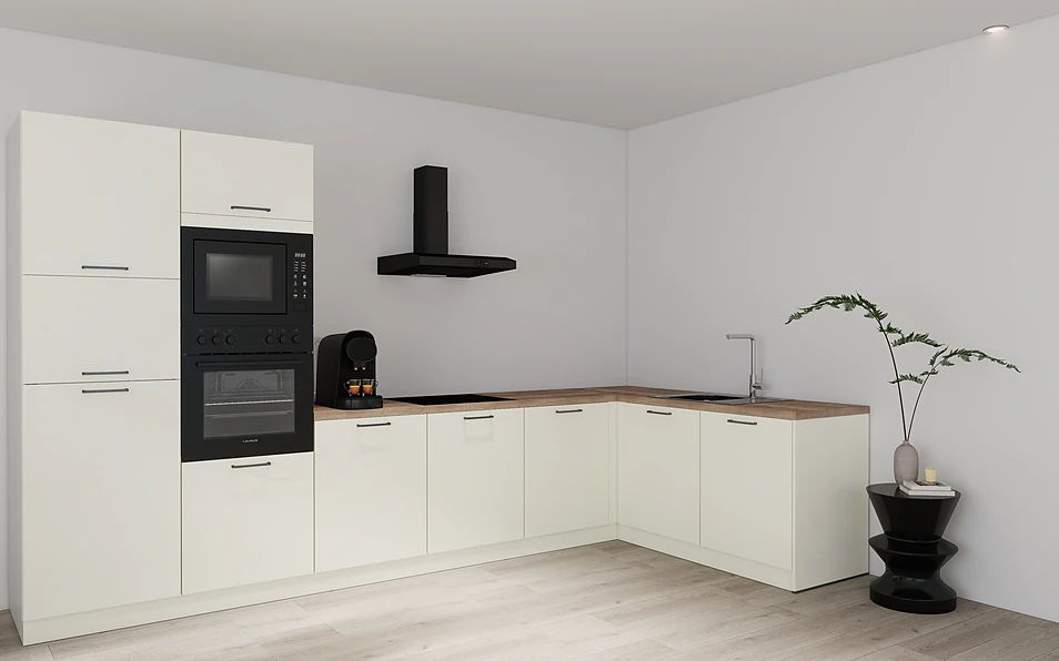 Nobilia SPA Hoekkeuken 365 cm x 185 cm nobi smart Basis Coohom 1